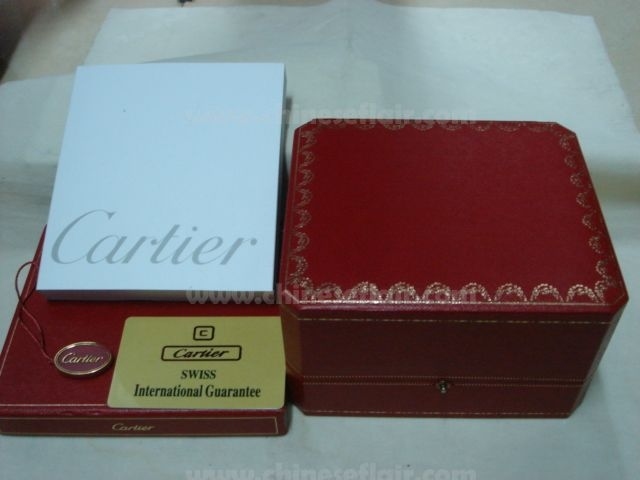 Cartier Watch Boxes Red Leather Boxes for Sale